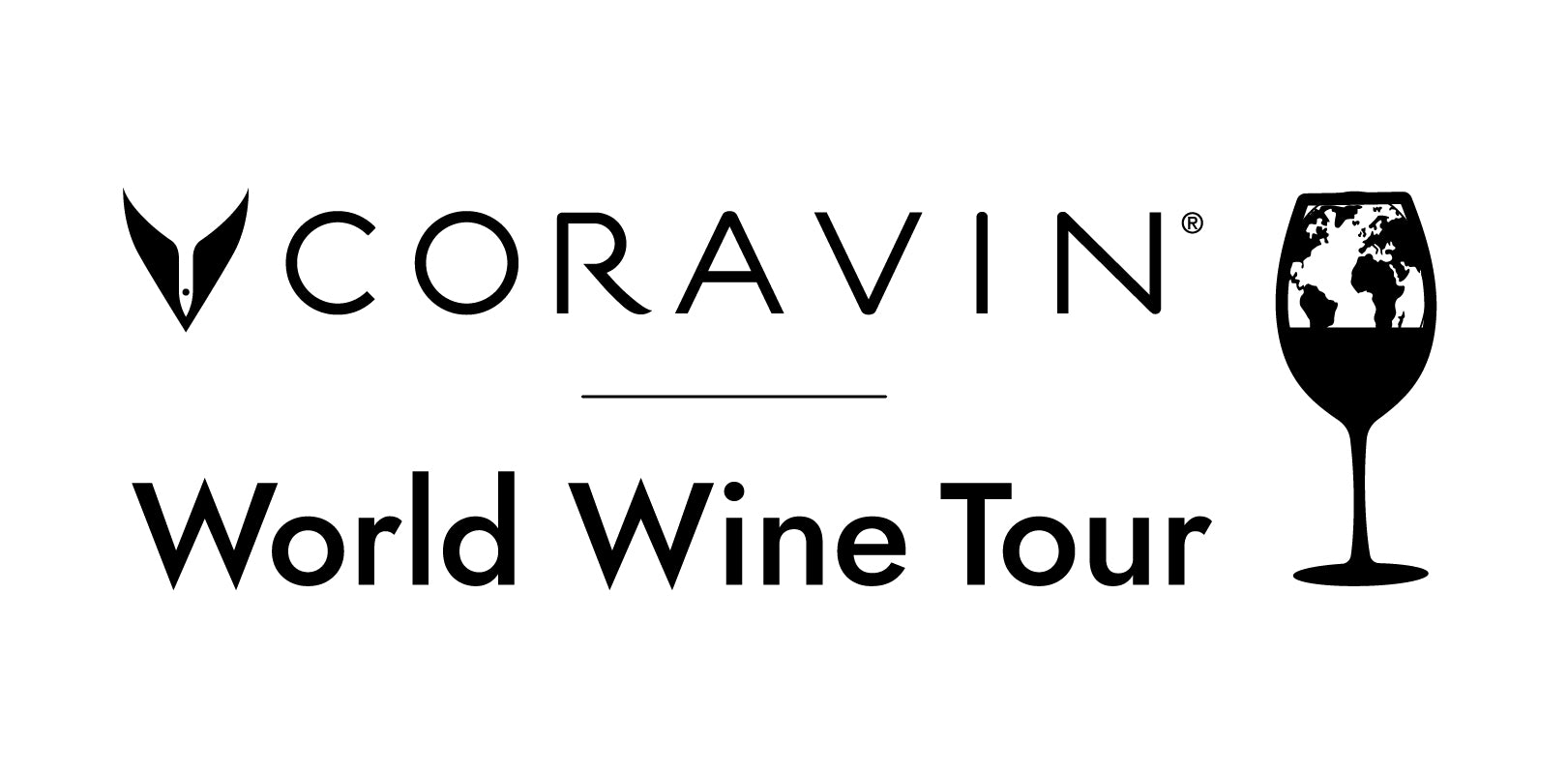 coravin world wine tour logo